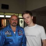 With the first Slovak astronaut Ivan Bela